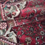 Grand Persian Carpet Hamadan – Floral "All-Over" Design – 202 x 116 cm