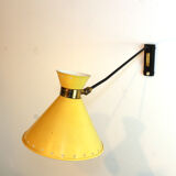 Lamp arm articulated yellow a. Mathieu