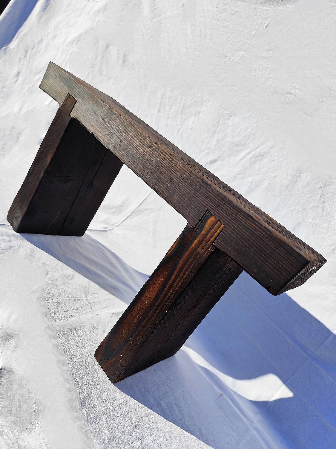 Shou Sugi Ban Bench