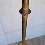 Brutalist beaten iron floor lamp ep 1940/50
