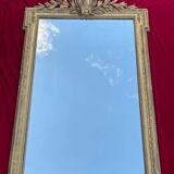 Miroir de cheminee bois sore napoleon iii