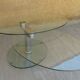 Table basse articulée en verre