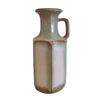Hexagonal vase with handle vintage Fat Lava Scheurich