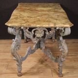 Grande table laquée de style Louis XIV