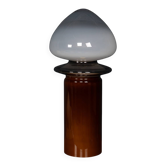 Lampe en verre soufflé à la main contemporaine italienne du 21e siècle, murano