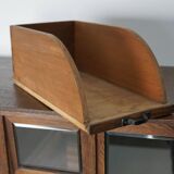 Meuble de mercerie ancien en chêne allemand, années 1920/30