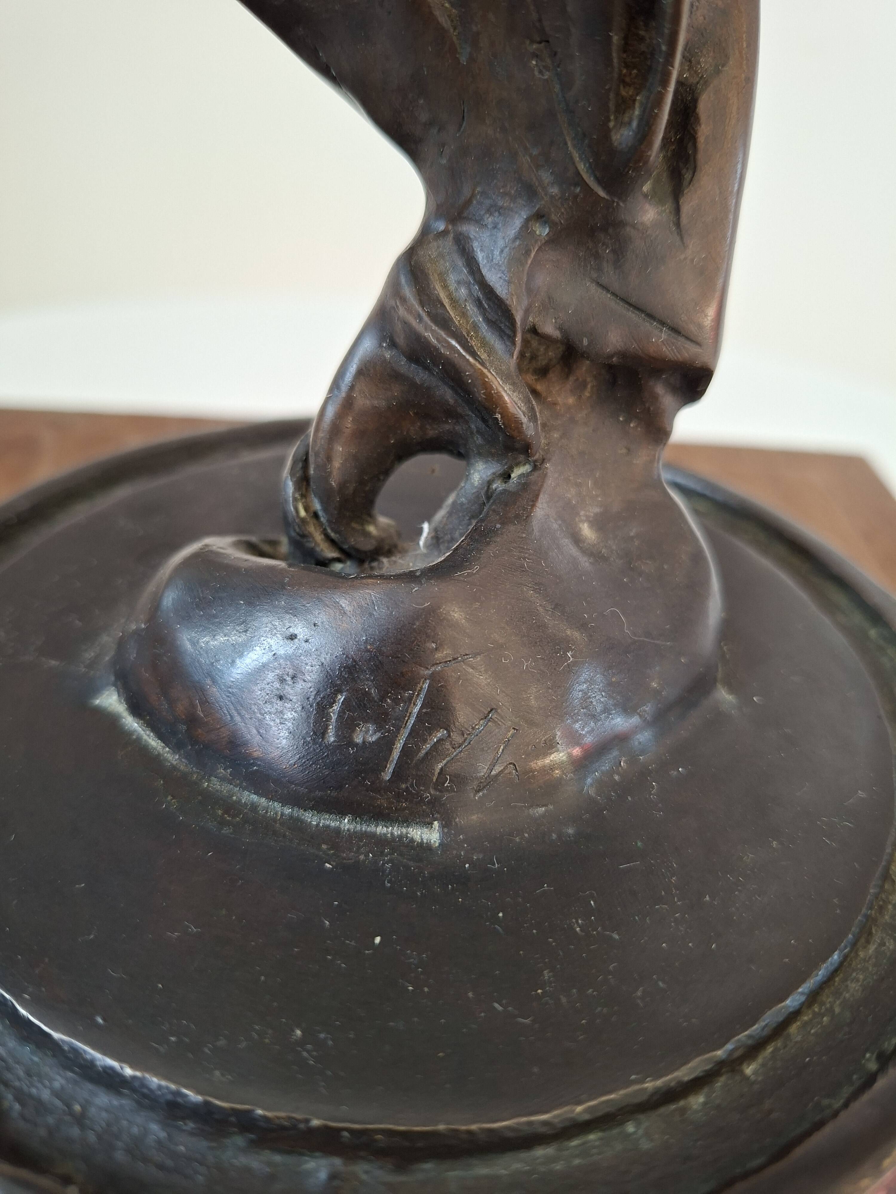 Scultura in Bronzo: "Cavallo in Torsione" - Camillo Catelli