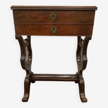 Worker Napoleon III in walnut and walnut veneer XIX century