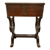 Worker Napoleon III in walnut and walnut veneer XIX century