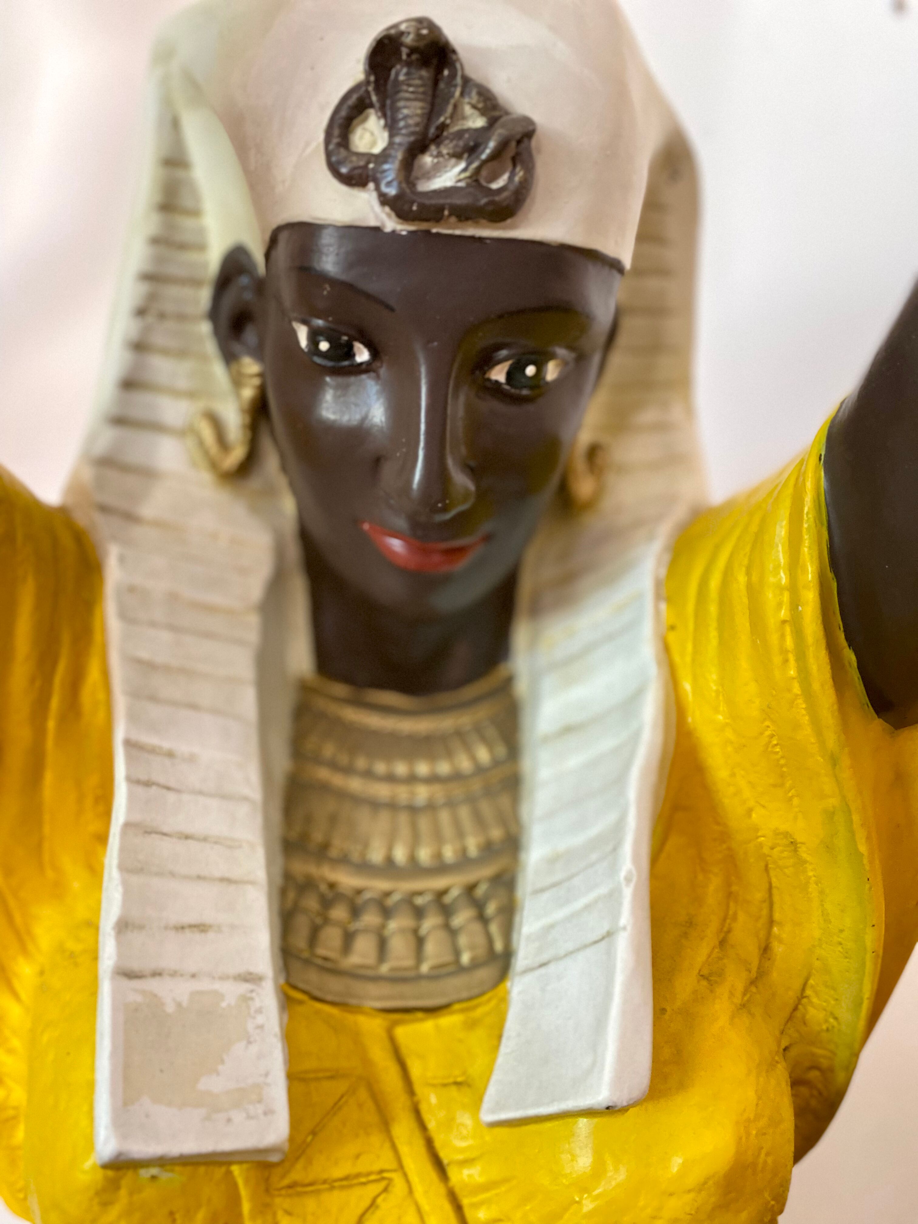 Egyptian statue flashlight