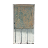 Old glazed oak doors