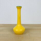 Vase soliflore Les Grottes Dieulefit céramique jaune