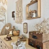 Craft cabinet with drawers