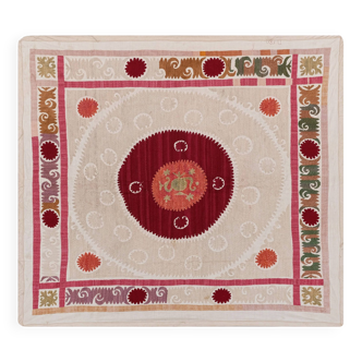 Hand knotted rug, vintage Turkish rug 116x129 cm