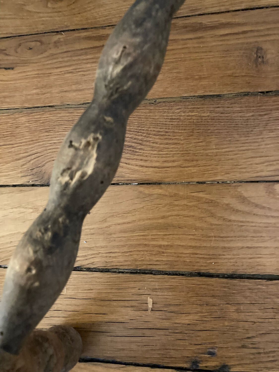 Tripod stool in view