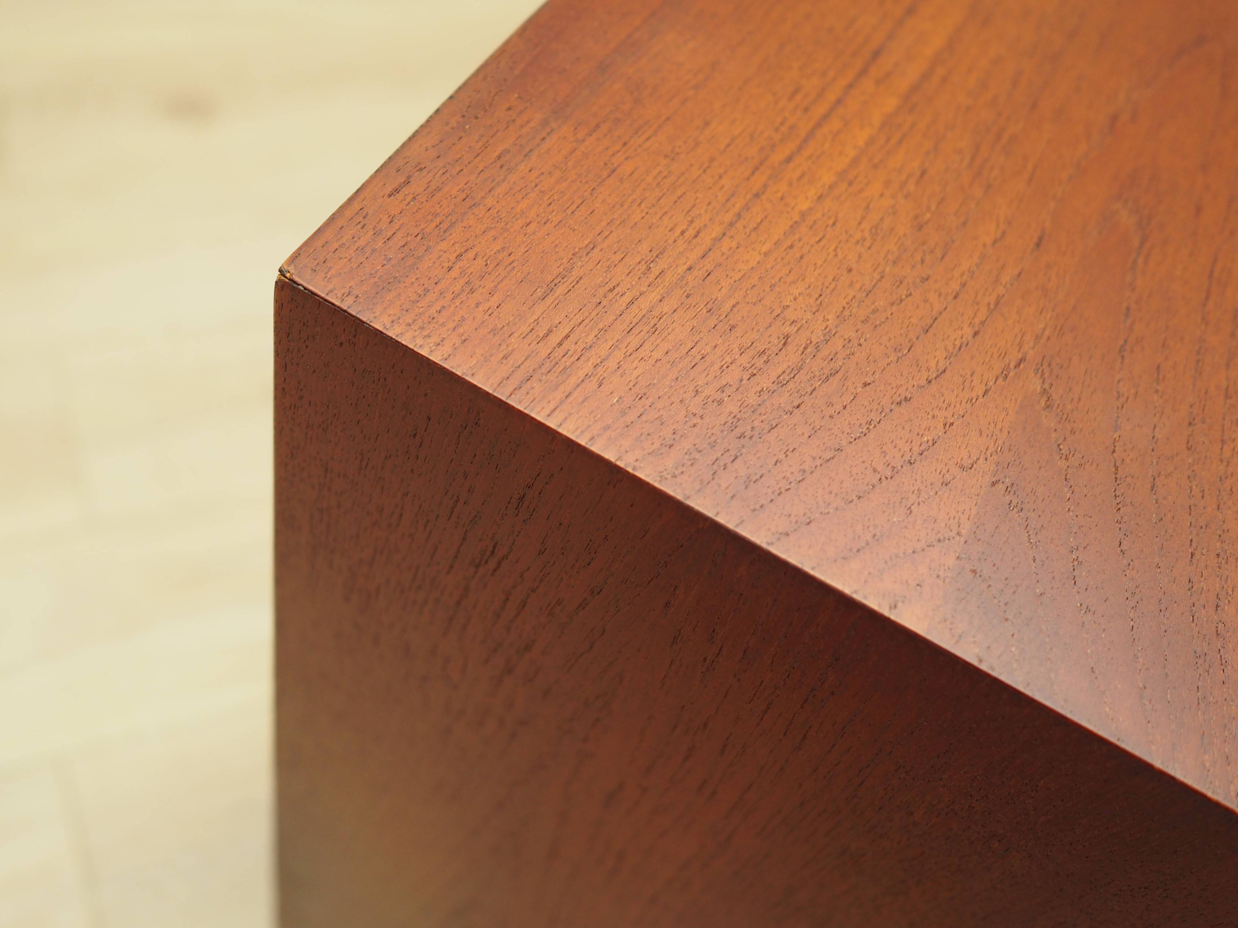 Teak sideboard, Danish design, 1970s, production: Denmark