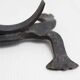Brutalist iron candle holder 1950
