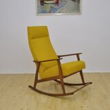 Yellow rocking chair, 1960s
