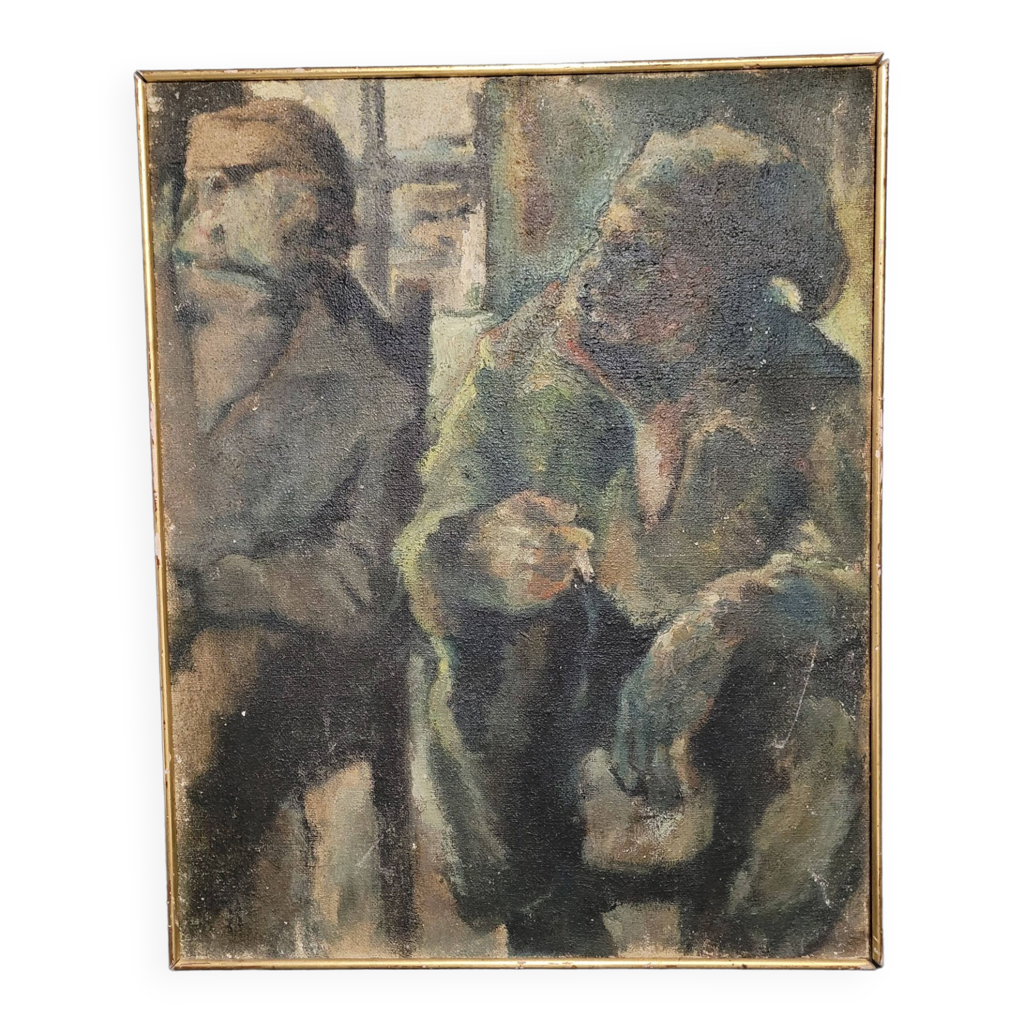 Tableau huile sur toile orientaliste