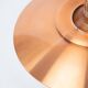 Danish vintage Jeka pendant lamp by Kurt Wiborg, 1980s