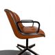 Knoll Pollock Armchair 4 Legs - Vintage Camel Leather