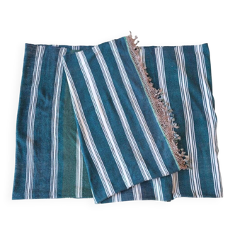 Berber haik striped blanket - 187 x 368 cm