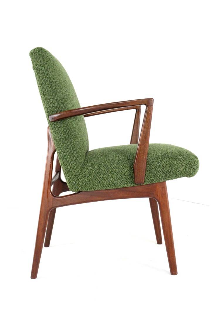 Fauteuil en teck du milieu du siècle 'Oosterhout'