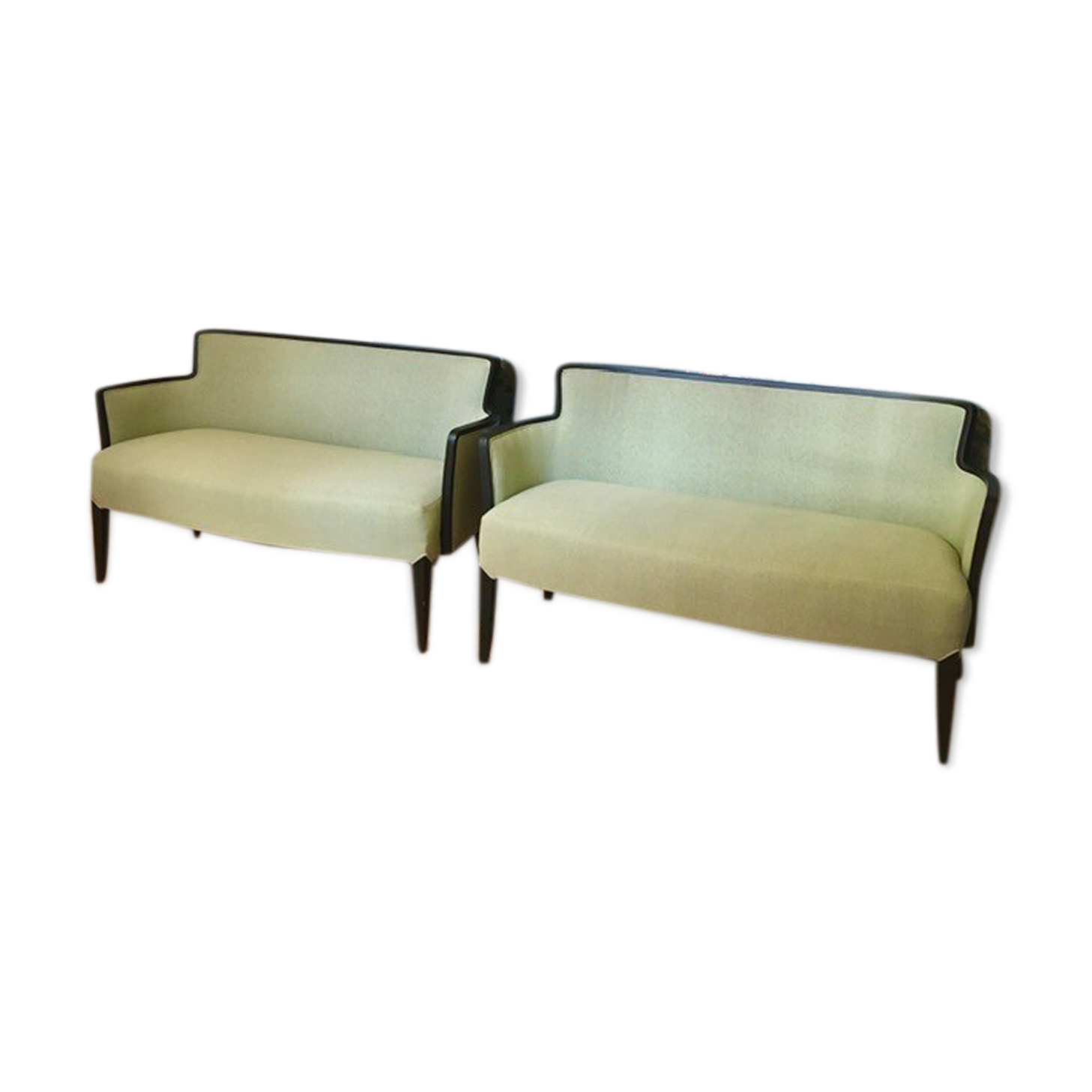 Pair of Daisy Simon sofas