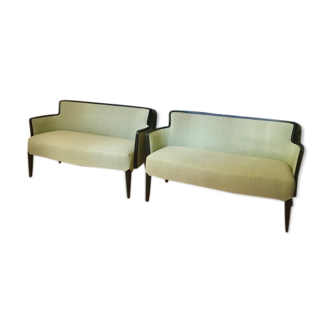 Pair of Daisy Simon sofas