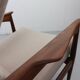 Fauteuil à oreilles réglable danois en teck par Ib Kofod Larsen