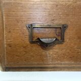 Vintage archive cabinet from the 1930s