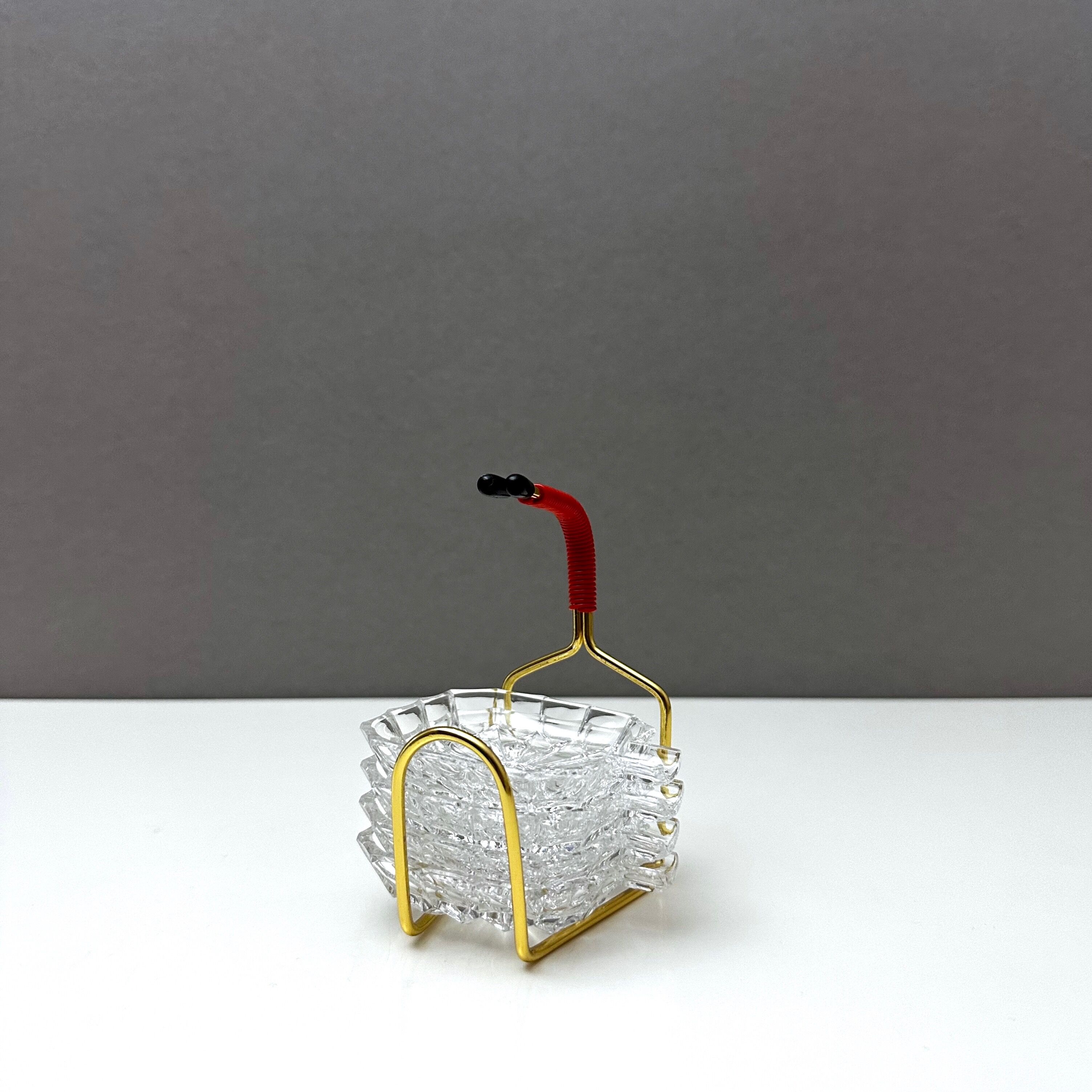 Mid century ashtrays, bar accessories, rockabilly