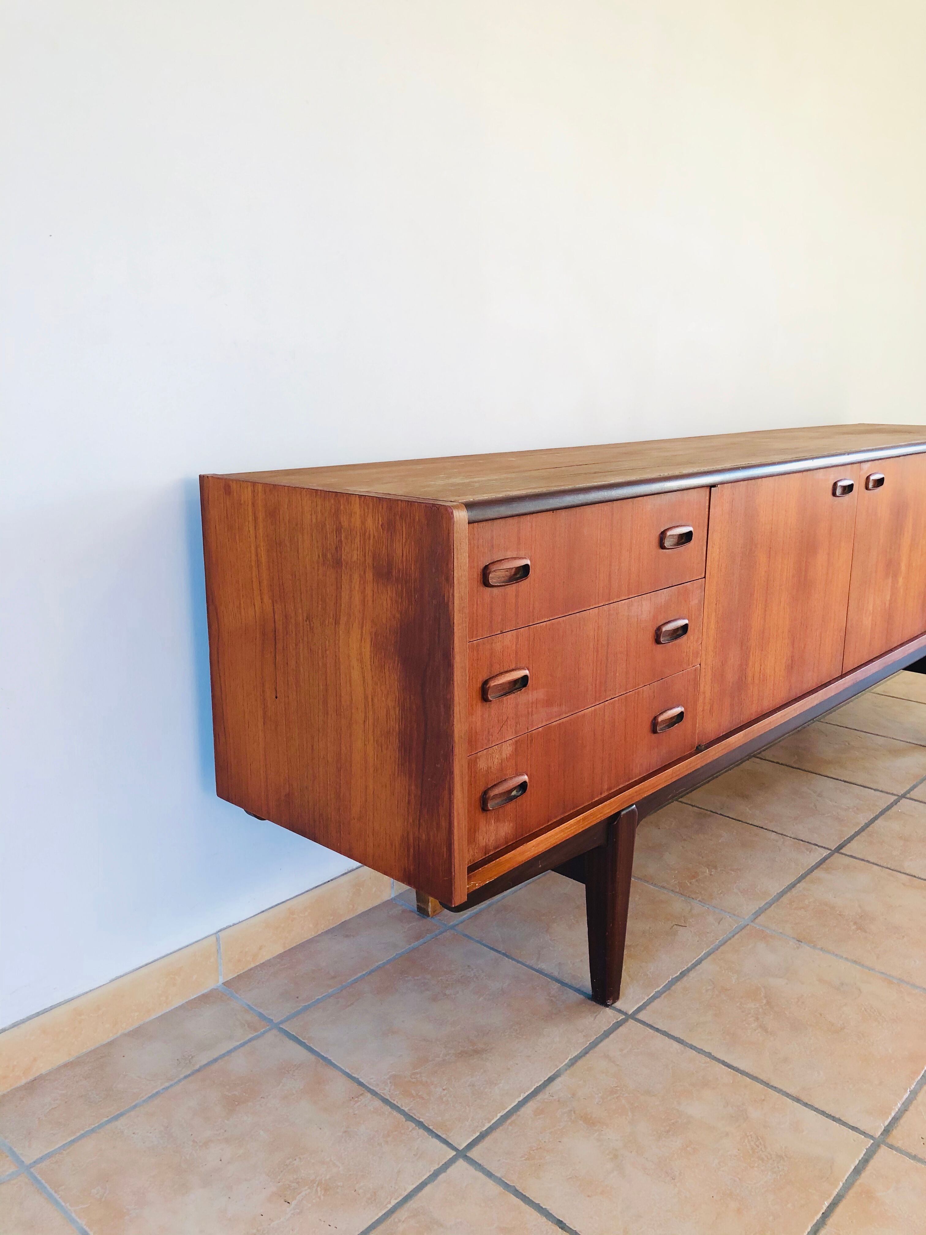 Scandinavian teak sideboard 1960
