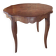 Small round marquetry table