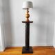 Brutalist column – old Burgundy press screw