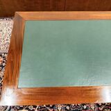 Classic English Desk with Green Leather