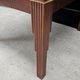 Lot of table and 6 Art Deco chairs from Saddier & fils