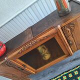 Enfilade art déco, meuble buffet ancien, vaisselier vintage