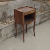 Louis XV style marquetry bedside table