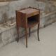 Louis XV style marquetry bedside table