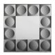 Optique art mirror in the style of victor vasarely