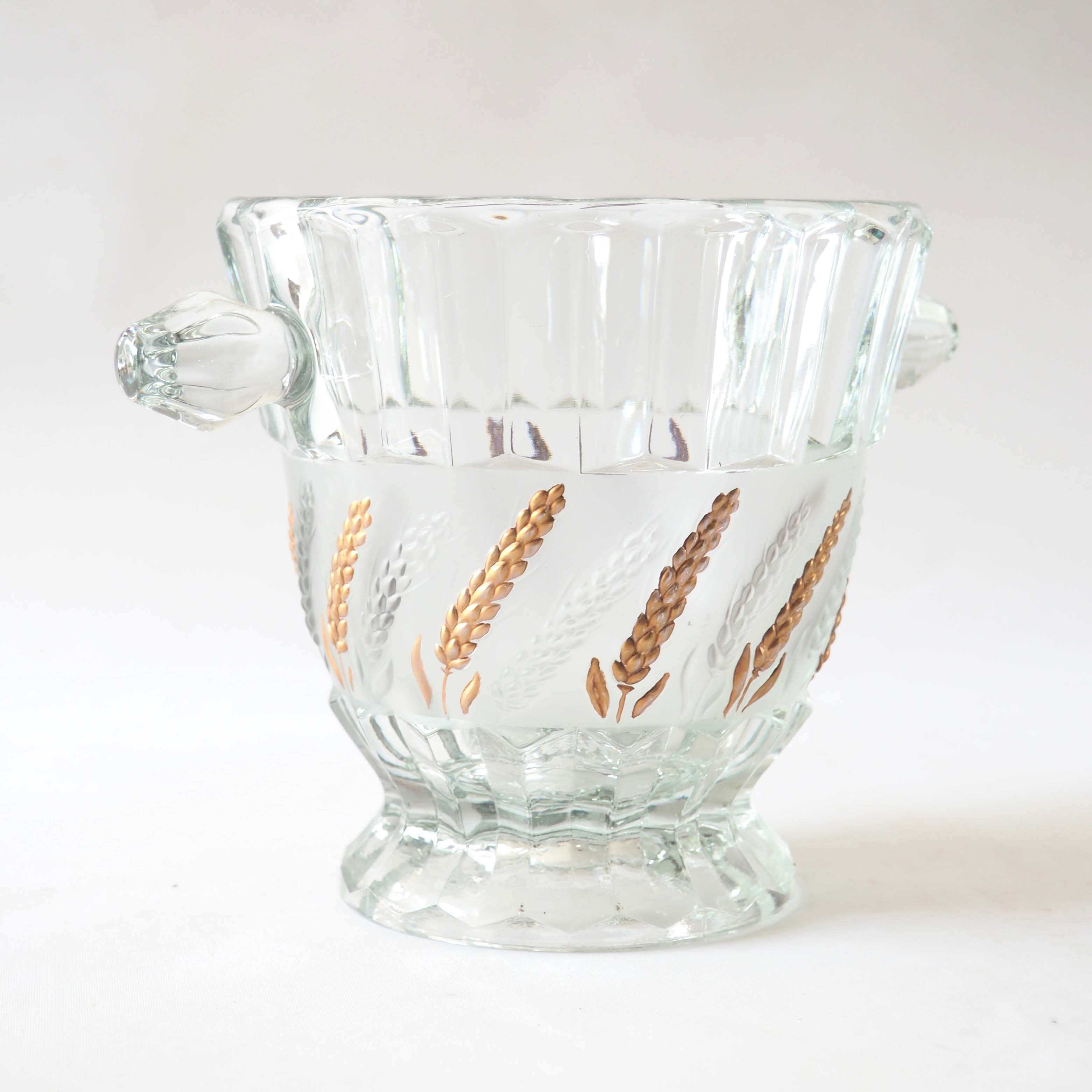 Vase seau à glace épis de blé