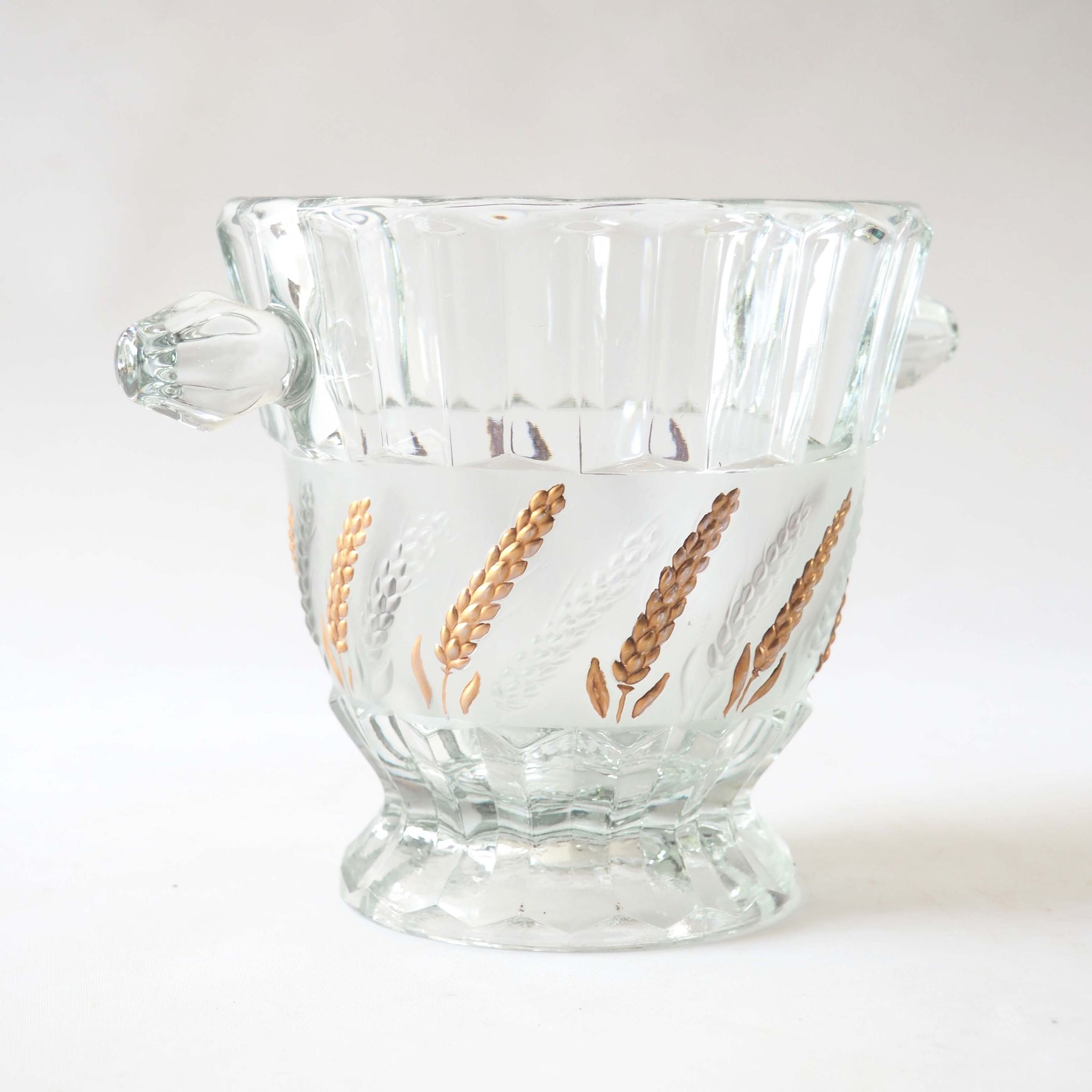 Vase seau à glace épis de blé