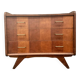 Commode vintage pieds compas