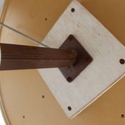Table ronde basse ou haute seventies
