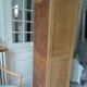 Vintage Parisian 1-door wardrobe, it has been completely cleaned, sanded, treated and waxed.