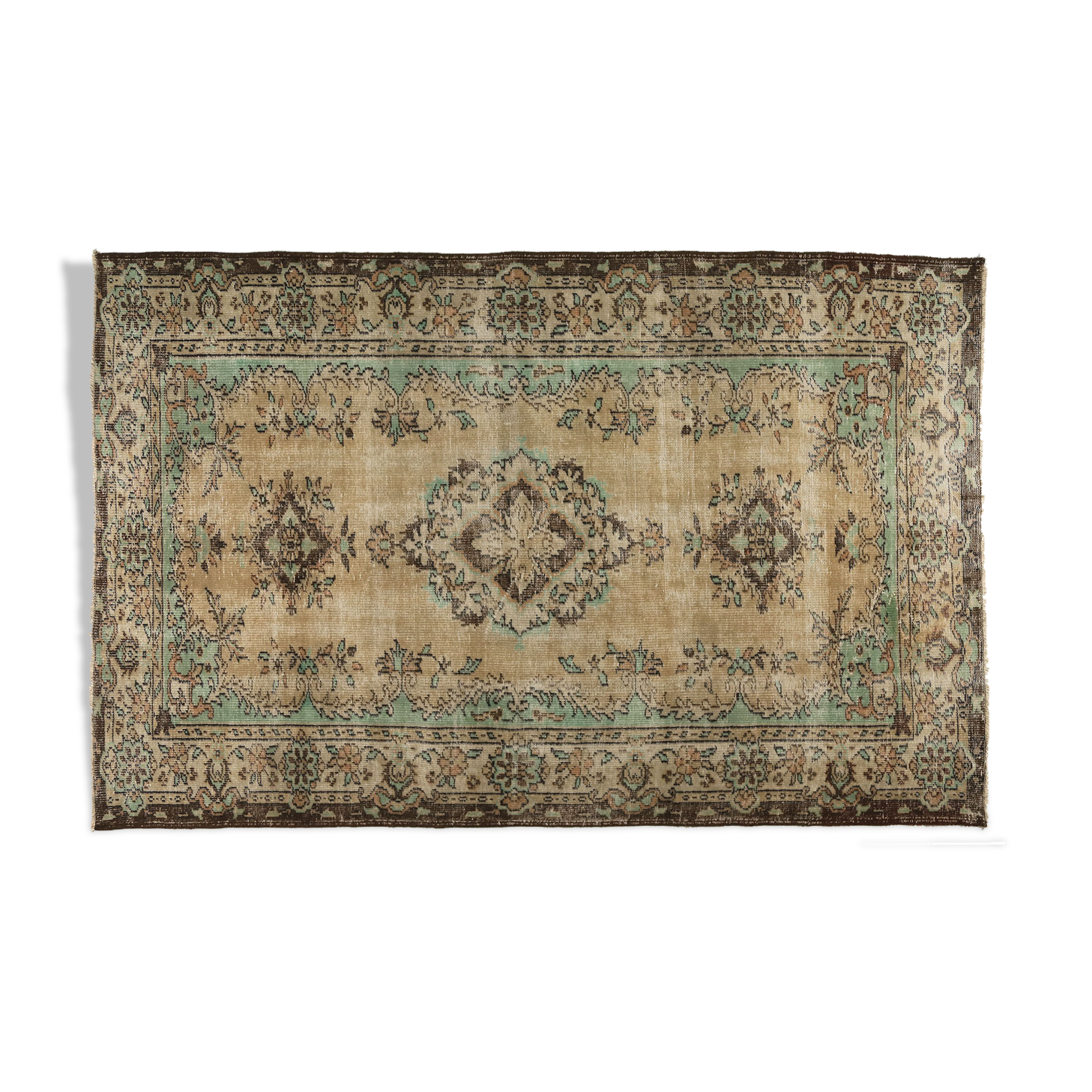 Anatolian handmade vintage rug