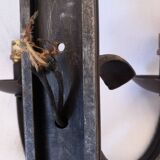 3 vintage iron wall lights/ Medieval/ Castle