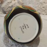 Glazed ceramic vase from the Gouda pottery, circa 1930