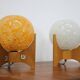 Pair of design table lamps "Rockets", 1960s